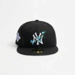 59Fifty Fitted New York Yankees Sidepatch Bloom Cap – Navy - Billede 2