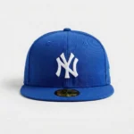 59Fifty Fitted New York Yankees Cap - White on Blue - Billede 2