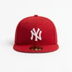 59Fifty Fitted New York Yankees Cap – White on Red - Billede 2