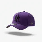 9Forty New York Yankees World Series 1999 – Black on Purple