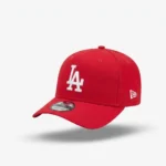 9Forty Los Angeles Dodgers Cap - White on Red