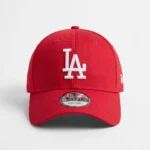 9Forty Los Angeles Dodgers Cap - White on Red - Billede 2