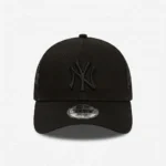 9Forty Trucker Cap New York Yankees – Black on Black - Billede 2